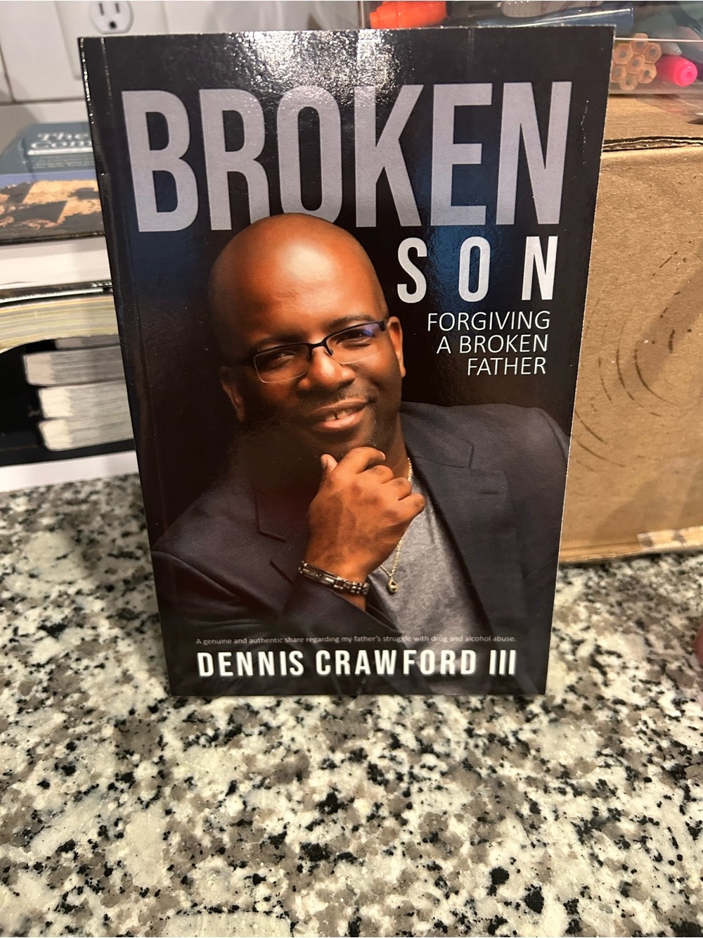 Broken Son by Dennis Crawford III - Black Cover